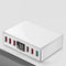40W Intelligent USB Charger Desktop Charging Station Travel Adapter Digital 6-port USB Plug QC3.0 Fast Charge