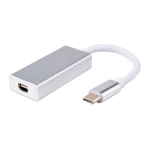 HOWEI HW-TC03 USB3.1 Type-C to mini DP USB Hub 10Gbps Aluminum alloy Connector HD Adapter Cable for Monitor Laptop