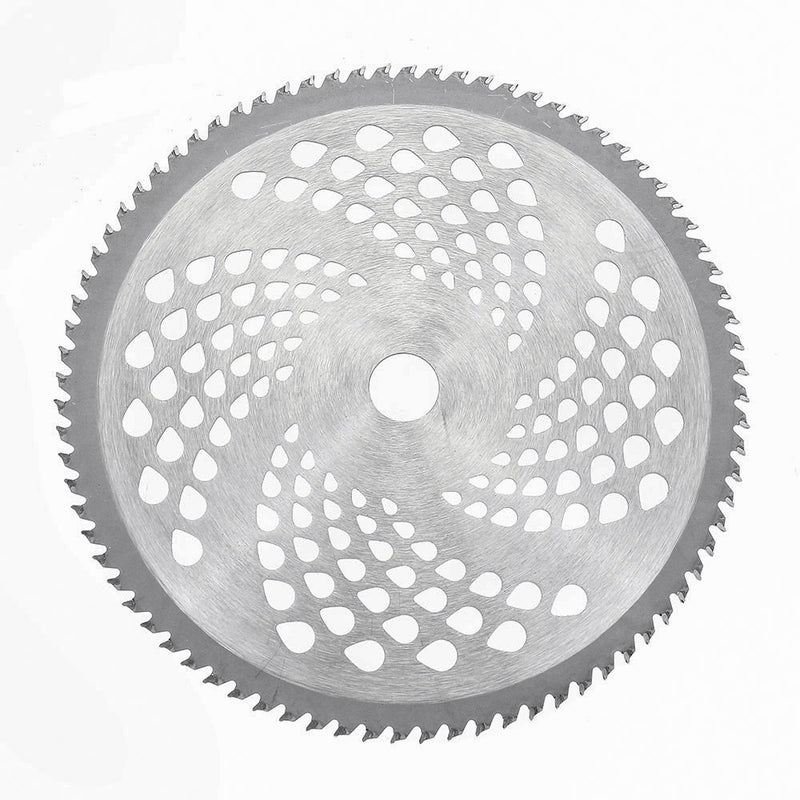 8 Inch 80 Teeth Carbide Tip Brush Cutter Grass Trimmer Head Weed Eater Blade for Lawnmower