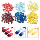 150Pcs T-Taps/Male Insulated Wire Terminal Connectors Combo Kit 14-16 10-12 18-22