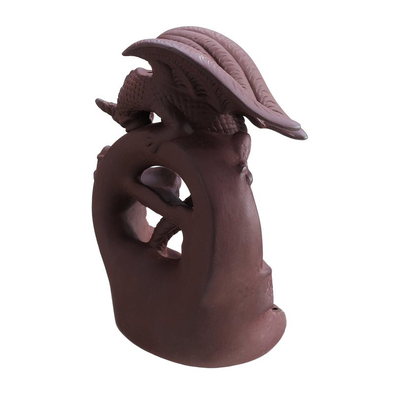 Ceramic Backflow Incense Burner Sandalwood Cone Yoga Aromatherapy Gifts Home Decor