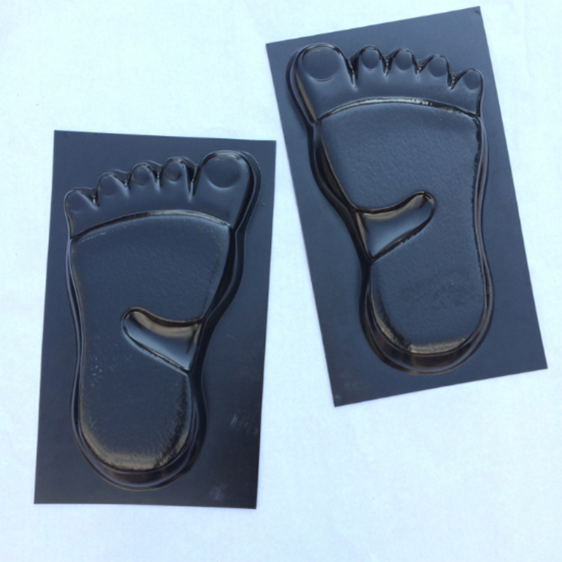 Cement Brick Mold Walk Maker A Pair of Feet Mold DIY Concrete Molds Reusable Plastic P ath Maker Steeping Stone Paver