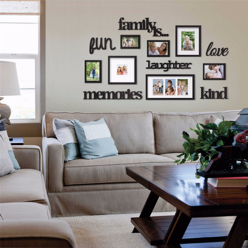 13Pcs/Set Family Photo Frame Home Hanging Wall Decorative Collage Decoration Wedding Picture Sticker