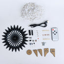 Geekcreit Ferris Wheel Model Music Spectrum DIY Kit Electronic 51 Single-chip Colorful LED Flash Kit