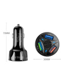 3-Port USB Car Charger Stable Charging Intelligent Shunt Speed Up 60% 12-32V