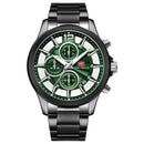 MINI FOCUS 0237G Fashion Business Men Watch Multi-function Waterproof Stainless Steel Strap Quartz Watch