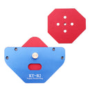 Drillpro KE-R2 Quick Change Wood Panel Radius R15-R30 C15-C30 Quick-Jig Router Table Bits Jig Aluminum Alloy Corner Template Woodworking Tool