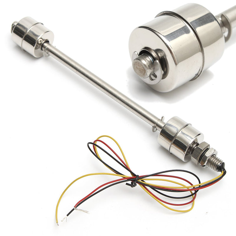 200MM Stainless Steel Double Ball Liquid Float Switch Water Level Sensor