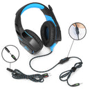 ONIKUMA K1-B Single Plug Stereo Gaming Headset In-line Control Hi-Fi Headphone With Mic for PS4 Xbox One