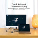 Bakeey Type-C USB-C Adapter with 4K HD Display + VGA 1080p Output For Smart Phone Tablet Laptop MacBook iPad Pro 2018