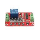 FRM01 12V 1 Channel Multifunction Relay Module Loop Delay Timer Switch Self-Locking PLC Cycle Timer Module Delay Time Switch