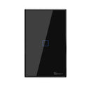 SONOFF T3 EU/US/UK AC 100-240V 1/2/3 Gang TX Series WIFI Wall Switch 433Mhz RF Smart Wall Touch Light Switch For Smart Home Work With Alexa Google Home
