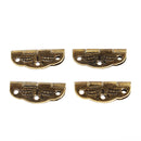 4pcs Antique Hinge Tin Printing Wooden Box Hinge 6 Hole Small Hinge