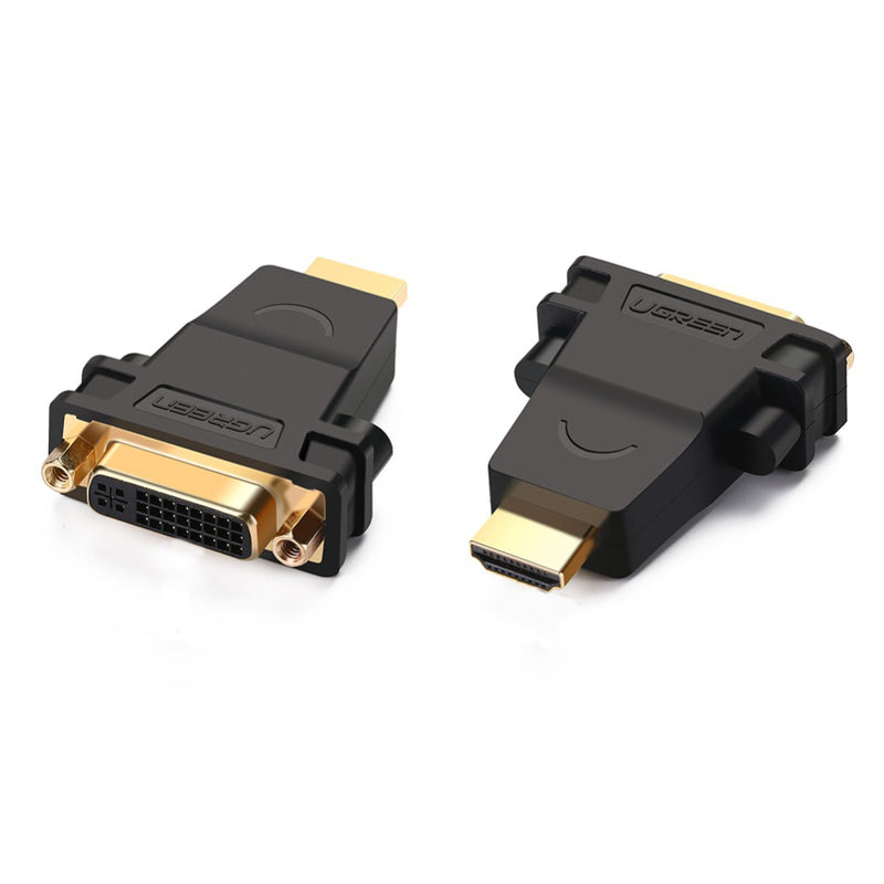 Ugreen 20123 HDMI Male to DVI 24+5 Female Converter Adapter 1080P Connector for HDTV DVD Projector DVI to HDMI Adapter