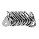 10 Pieces 10mm 25KN Mountaineering Rock Climbing Caving Bolt Hanger Equipment Outdoor