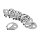 10 Pieces 10mm 25KN Mountaineering Rock Climbing Caving Bolt Hanger Equipment Outdoor