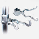 Multi Uses Metal Clamp on Lantern Hanger Holder for Tent Poles Camping Hook Outdoor Fishing