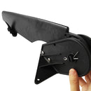 Utility Durable Black Nylon Kayak Rudder Protection Securing Rest Rack Fixing Stand with 2 Pieces Install Screws