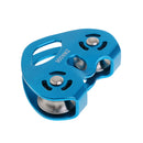 30KN Heavy Duty Zip Line Cable Wire Trolley Zipline Fast Speed Dual Pulley for Outdoor Rock Climbing Hauling Mountaineering - By CE