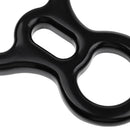 35KN Large Figure 8 Ring Rope Descender Belay Device Rock Climbing Rappelling Rescue Aerial Dance Canyoning Gear Equipment