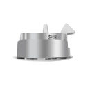 1 Piece Zinc Alloy Chrome Finished 2'' Marine Boat Deck Flush Latch Pull Latch Caravan Door Latch & Keys Suits 2-12mm Deep