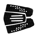 3 Pieces / Set Ultralight EVA Diamond Grooved Unisex Surfboard Surf Traction Tail Pads Deck Grips - Anti Slip & Adhesive