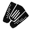 3 Pieces / Set Ultralight EVA Diamond Grooved Unisex Surfboard Surf Traction Tail Pads Deck Grips - Anti Slip & Adhesive