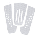 3 Pieces Deluxe Surfing Surf SUP Surfboard Tail pad / Deck Grip / Traction Pad Water Sports Equipment Accessories