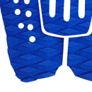 3 Pieces / Set Premium Blue EVA Surfboard Traction Pad Tail Pads Surfing Surf Deck Grip Water Sports Accessories