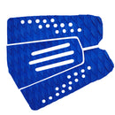 3 Pieces / Set Premium Blue EVA Surfboard Traction Pad Tail Pads Surfing Surf Deck Grip Water Sports Accessories