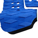 3 Pieces / Set Premium Blue EVA Surfboard Traction Pad Tail Pads Surfing Surf Deck Grip Water Sports Accessories