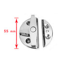 Pack of 2 - Heavy Duty Marine Fishing Boat Deck Hatch Caravan Cabinet Turning Locking Storage Door Latch - Marine Grade Stainless Steel 316