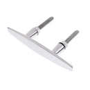 8" 200mm 316 Stainless Steel Flat Top Mooring Deck Dock Anchor Cleat Stud Mount for Marine/Boat/Yacht