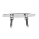 8" 200mm 316 Stainless Steel Flat Top Mooring Deck Dock Anchor Cleat Stud Mount for Marine/Boat/Yacht