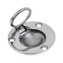 Boat Fishing Accessories 316 Stainless Steel Round Flush Lift Ring Hatch Pull Handle