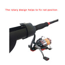2 Pieces / Set Adjustable Fishing Rod Holder Rail Side Mount Boat Kayak Fishing Pole Rack Stand Tackle Tool For Marine Yacht
