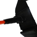 Elastic Stretch Surfboard Leash Tether Surfing Training Belt Cord with Stainless Steel Clip Hook