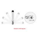 2 Pieces Adjustable Durable Strong Marine Boat Yacht Kayak Fishing Rod Holder Mount Bracket Pole Stand Removable
