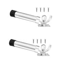 2 Pieces Adjustable Durable Strong Marine Boat Yacht Kayak Fishing Rod Holder Mount Bracket Pole Stand Removable