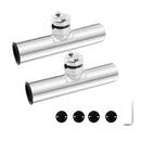 2 Pieces / Set 316 Stainless Steel Boat Fishing Clamp On Rod Holder Rest Mount for Rail 3/4'' - 1