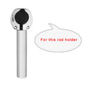 4 Pieces UV Resistant Boat Yacht Fishing Rod Holder Pole Rest Bracket Inner Tube Liner Sleeve Protector 30 Degree