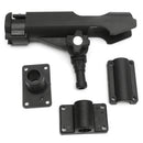 2 Pieces / Set Adjustable 360 Degree Side Rail Mount Kayak Boat Yacht Fishing Rod Holder Pole Support Stand Rack Bracket Rest