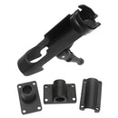 2 Pieces / Set Adjustable 360 Degree Side Rail Mount Kayak Boat Yacht Fishing Rod Holder Pole Support Stand Rack Bracket Rest