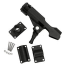 2 Pieces / Set Adjustable 360 Degree Side Rail Mount Kayak Boat Yacht Fishing Rod Holder Pole Support Stand Rack Bracket Rest