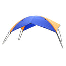 UV & Sun Protection 3 Person Inflatable Boat Fishing Boat Awning Cover Fishing Tent Sun Shade Canopy with Hardware