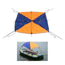 UV & Sun Protection 3 Person Inflatable Boat Fishing Boat Awning Cover Fishing Tent Sun Shade Canopy with Hardware