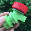 Knob Type Plastic Outdoor Water Faucet Tap Replacement for Water Tank Bucket Wine Juice Bottle