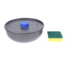 Portable Outdoor Cookware Aluminum Cooking Frying Pan Camping Picnic Hiking Utensils Lidded with Carry Bag