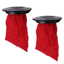 2 Pieces/ Set Durable 6 inch Marine Boat Canoe Kayak Hatch Cover Deck Plate with Removable Storage Bag
