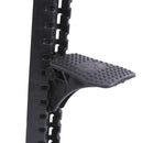 2 Pieces/ Set 18" Long Lightweight Black Nylon Sit-in & Sit-on Kayak Foot Brace Pedal with Screws